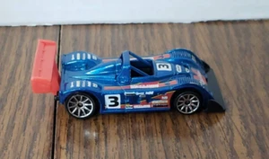 2010 Hot Wheels #156 HW Racing 8/10 RILEY & SCOTT MK III Blue - Picture 1 of 6