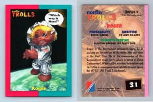 Roger #31 Norfin Trolls Series 1 Collect-A-Card 1993 Trading Card - Picture 1 of 1