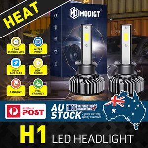 H1 LED Headlight Globes High Beam 6000K 8000LM For Ford Falcon 2001 AU Sedan 5.0 - Picture 1 of 14