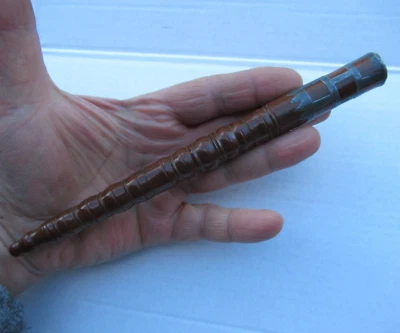 RARE ANCIEN AFFIQUET PORTE AIGUILLE TRICOT ART POPULAIRE 19 ème Th OLD FOLK ART - Photo 1/4