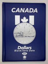 Uni-Safe Canadian Canada 1 Dollar Coin Collection Album Folder Blank - No Date