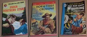 3 Vintage Western PB Lot - Man From Wyoming, Horsethief Crossing, Under N Stars - Picture 1 of 23