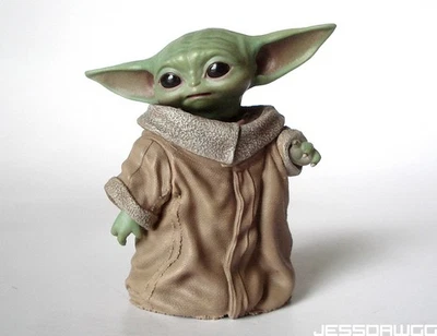 Figura 1/6 Grogu Hot Toys TMS052 Mandalorian Show Star Wars 12" The Child baby Foto 1 de 4