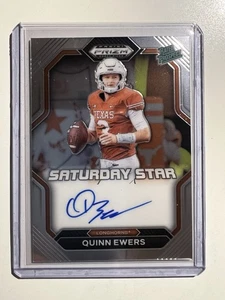 2023-24 Prizm Draft Pick Quinn Ewers Saturday Star Rated Prospect Auto #SSS-QEW - Bild 1 von 2