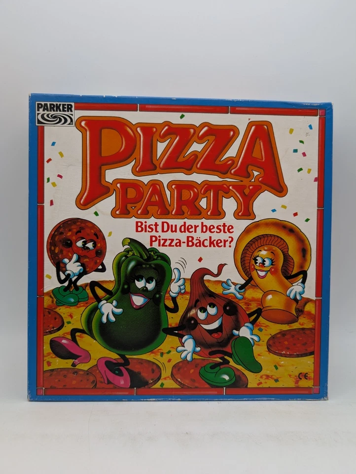 Pizza Party Parker Vintage Brettspiel Gesellschaftsspiel Familienspiel  - Bild 1 von 4