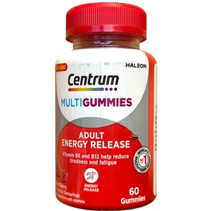 Centrum MultiGummies Adult Energy Boost Mixed Berry, Multivitamins 60 gummies - Picture 1 of 2