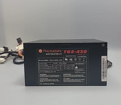 THERMALTAKE TR2-430NL1NH *TR2-430 POWER SUPPLY /ATX 12V 2.2 -P/N W0070RU - Image 1 of 4