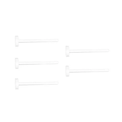 Joyería 5 Piezas 18g Transparente Nariz Anillo Retenedor Forma Bioflex Nariz Anillos Tachuelas Pier... Foto 1 de 4