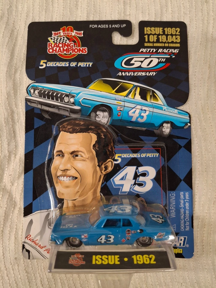 5 Decades of Petty 1966 Issue Plymouth Racing Champions 50th Anniversary