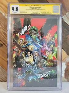 Strange Academy # 1 CGC 9.8 SS. Scottie Young & Humberto Ramos signierter 4. Druck - Bild 1 von 5