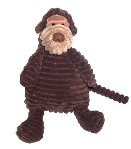 13" FLAW Jellycat Cordy Roy Monkey Ribbed Plush Stuffed Animal Lovey Toy - Picture 1 of 4