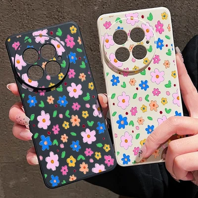 Flowers Case For OnePlus 13 12 13R 12R 11R Ace 5 Ace 3 ShockProof Silicone Cover - Image 1 of 4