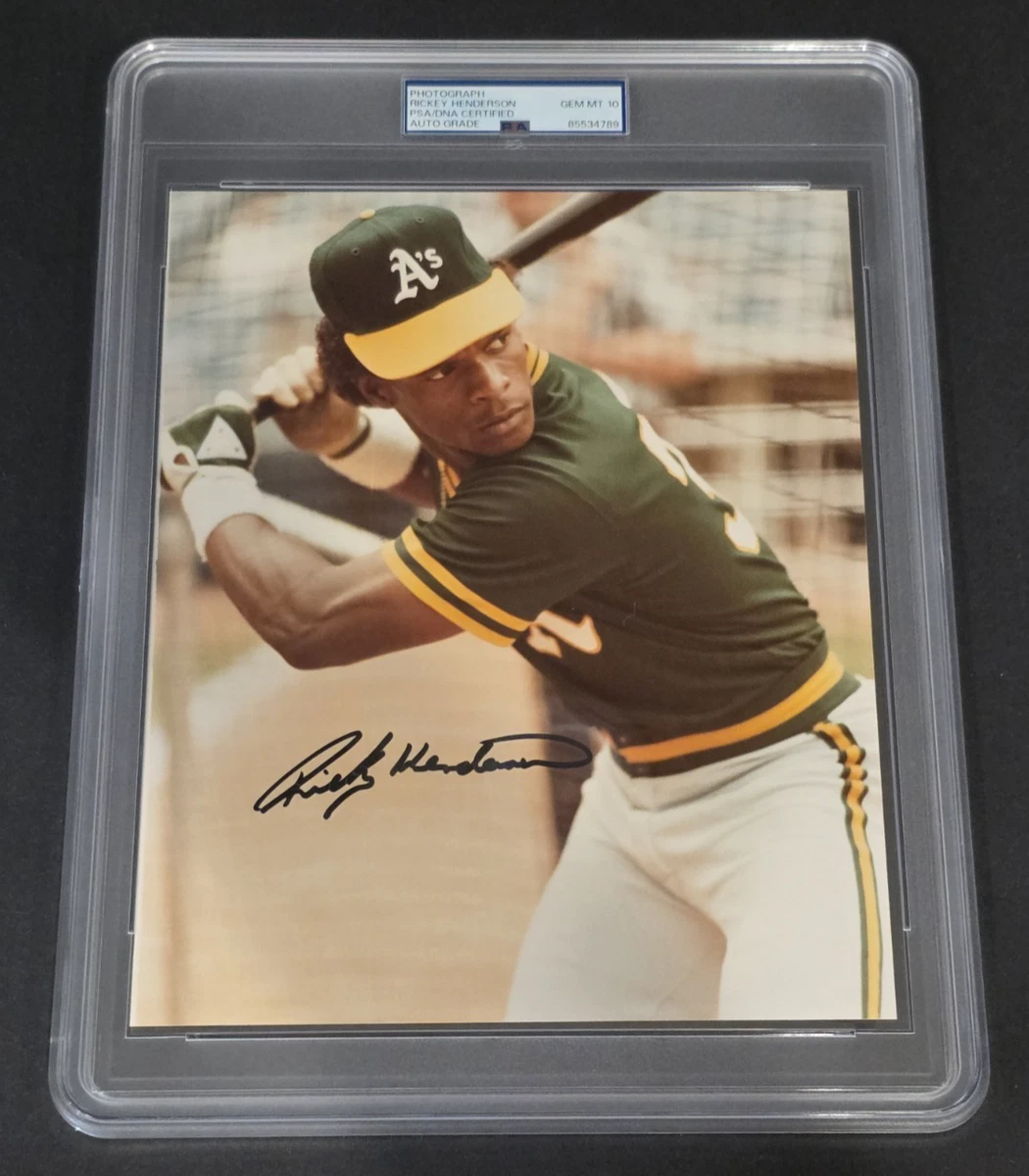 Rickey Henderson MLB Autographed Photos for sale | eBay