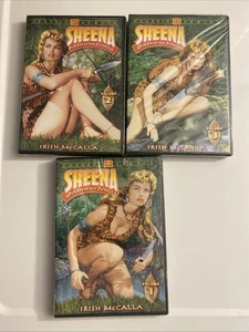 Sheena Queen of the Jungle Volumes 1 2 3 Sealed New DVD Bundle Irish McCalla - Foto 1 di 10