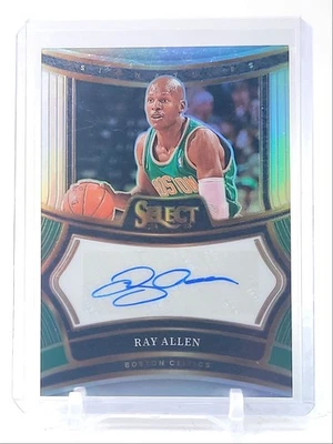 RAY ALLEN 2024-25 SELECT SIGNATURES PLATA PRIZM CELTICS AUTOMÁTICO/75 Q4308 Foto 1 de 2