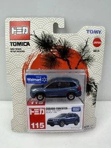 Tomy Tomica Subaru Forester Walmart azul difícil de encontrar - Imagen 1 de 3