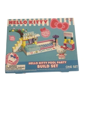 Hello Kitty Pool Party Build Set NIB RARE - Image 1 of 2