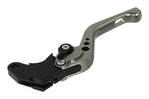 BikeTek Adjustable CNC Clutch Lever Short - Titanium, Honda CBR1000RR 08-16 - Picture 1 of 2