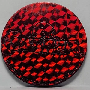 Vintage Pog  * Canada Games CASPER Slammer / Kini * #7 RED - Bild 1 von 2