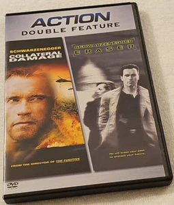 Collateral Damage / Eraser DVD Arnold Schwarzenegger - Picture 1 of 2