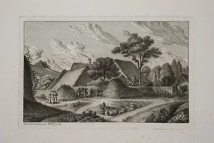 Acquaforte Etching Gravure Johann Georg WILLE 1754 - Picture 1 of 3