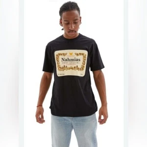 Nahmias Cognac Summerland tee men’s sz XL New - Picture 1 of 9