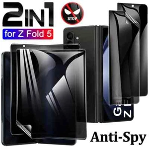 Premium Samsung Galaxy Z Fold 7,6 Anti-Spy Privacy Screen Protector High Quality - Picture 1 of 4