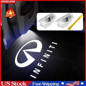 Car Door Light Logo for Infiniti, Projector Lights for Partial Qx50/56/60/70/80. - Picture 1 of 24