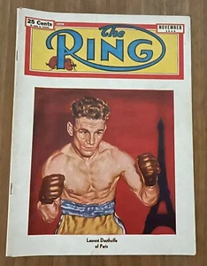 The Ring Magazine (November, 1949) Laurent Dauthuille of Paris - Picture 1 of 3
