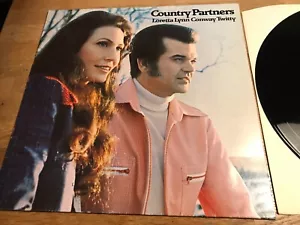 LORETTA LYNN & CONWAY TWITTY "COUNTRY PARTNERS" 1974 11 TRACK NCB NORDIC PRESSED - Picture 1 of 12