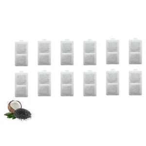 12 Packungen | Nispira großer Wasserfilter für Whisker City automatischer Haustierbrunnen - Bild 1 von 6
