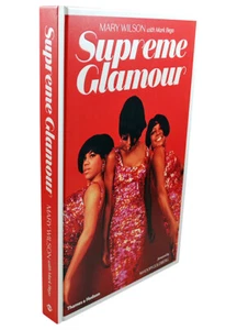 New Mary Wilson SUPREME GLAMOUR Signed Bookplate Affixed Into FFEP COA - Picture 1 of 9
