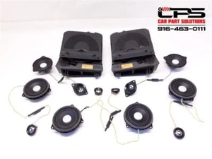 12-18 BMW 3-Series Speaker Set 65139210151, 65139210152, 65139226358 - Bild 1 von 12
