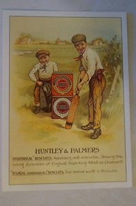 Cricket - Collectable - Vintage Style Postcard - Huntley and Palmer's Cricket - Picture 1 of 4