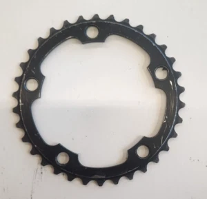Full Speed Ahead Pro Road Chainring - 34t, 110 BCD, Aluminum, N11, Black - Picture 1 of 4