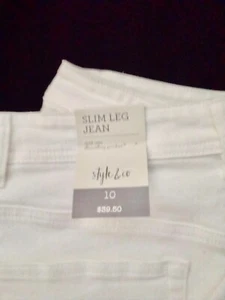Style and Co Jeans Damen 10 schmales Bein - Bild 1 von 3