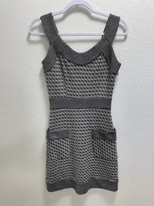 Diane von Furstenberg Caitrin Knit Dress Wool Blend Pockets Side Zip Stretch 2 - Picture 1 of 10