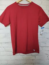 Russell Athletic Youth Active Tee T-shirt SS Dri Power Dark Red Large - NEW