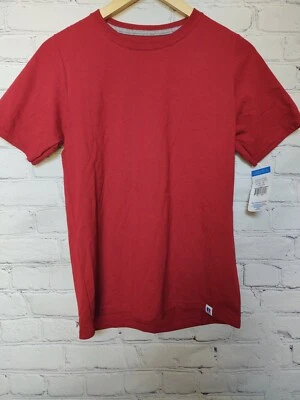 Russell Athletic Youth Active Tee T-shirt SS Dri Power Dark Red Large - NEW - Image 1 of 4