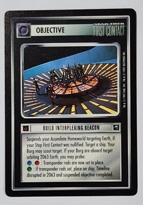 Star Trek CCG  First Contact   Build Interplexing Beacon   Nm-Mt Never Played - Picture 1 of 1