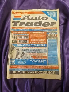 VINTAGE 1989 NORTH WEST AUTO TRADER MAGAZINE, VERY RARE ISSUE 391 30th MARCH - Picture 1 of 4