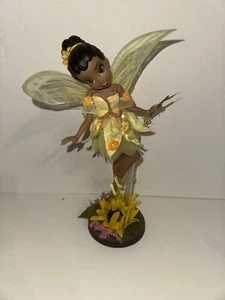 Disney Fairies Iridessa Brass Key Keepsakes Tinkerbell Porcelain Doll - Picture 1 of 10