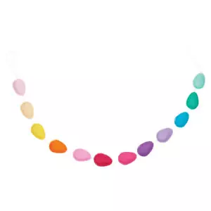 Colorful Easter Egg Garland - Picture 1 of 2