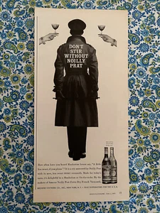 Vintage 1959 Noilly Prat Vermouth Print Ad “Don’t Stir Without Noilly Prat” - Picture 1 of 7