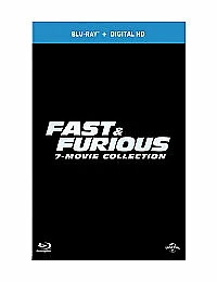 Fast & Furious 1-7 [Blu-ray] [2015] [Region Free], Good DVD, Vin Diesel,Paul Wal - Image 1 of 1