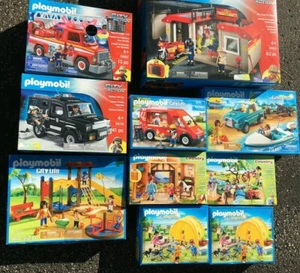 PLAYMOBIL CITY ACTION, CITY LIFE, SUMMER FUN, COUNTRY PLAYSETS NEW SEALED BOX  - Picture 1 of 38