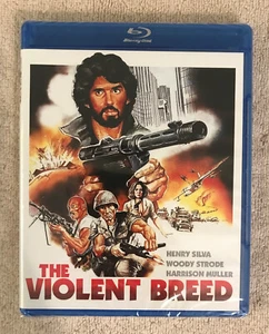 The Violent Breed (1984) Blu-ray Code Red Henry Silva 80s Action NEW - Imagen 1 de 3