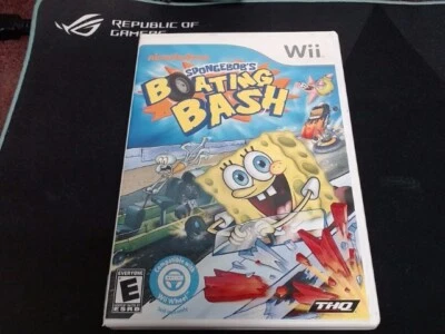 NINTENDO WII SPONGEBOB'S BOATING BASH (TPS035479) - Image 1 of 2