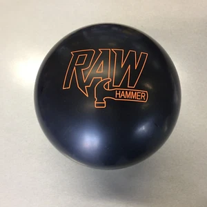 Hammer Raw Solid Black  bowling ball 10 LB   new in box    #020 - Picture 1 of 3