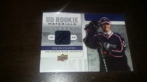 2008-09 Upper Deck Rookie Materials Jersey NIKITA FILATOV #RM-NF - Picture 1 of 1